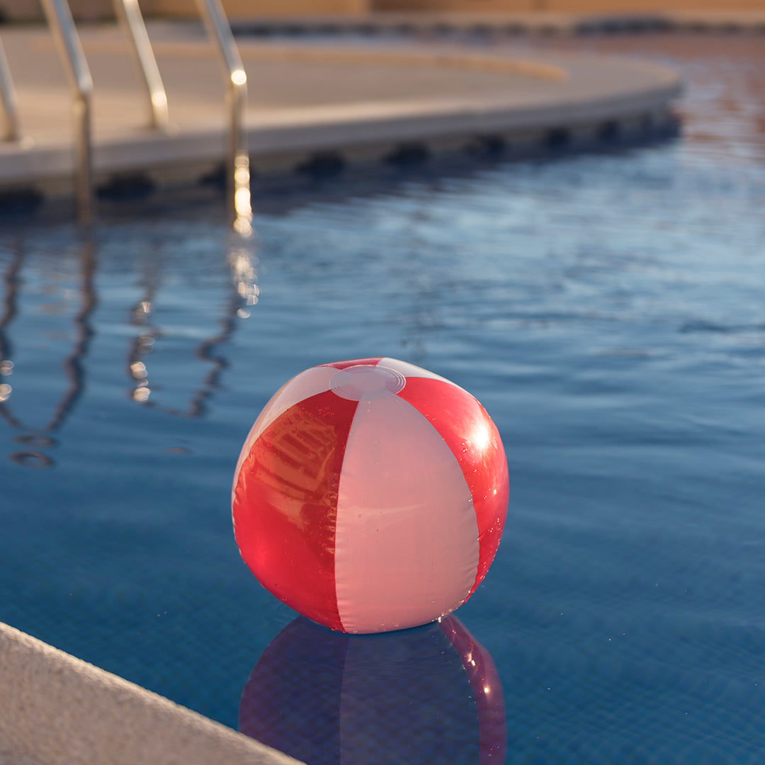 Ballon Gonflable Bicolore Plastique Personnalisable