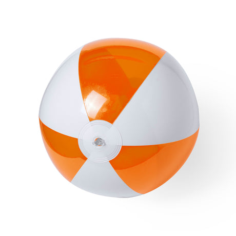 Ballon Gonflable Bicolore Plastique Personnalisable