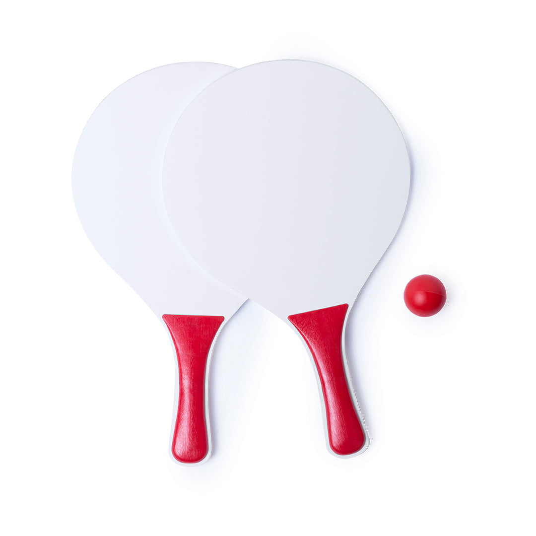 Raquette de Plage Bois Personnalisable