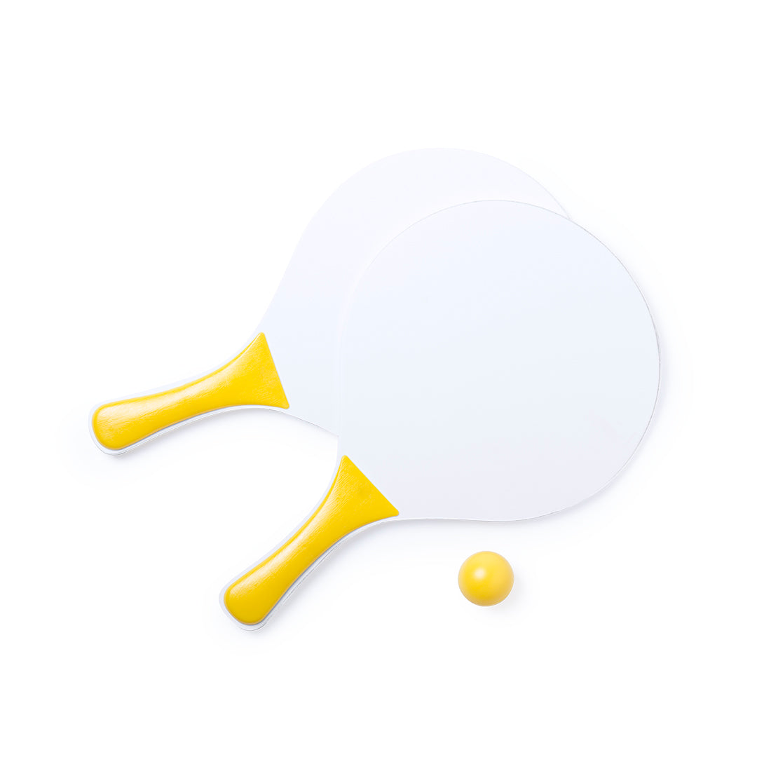 Raquette de Plage Bois Personnalisable