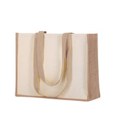 Tote Bag Jute Laminé 39cm Personnalisable