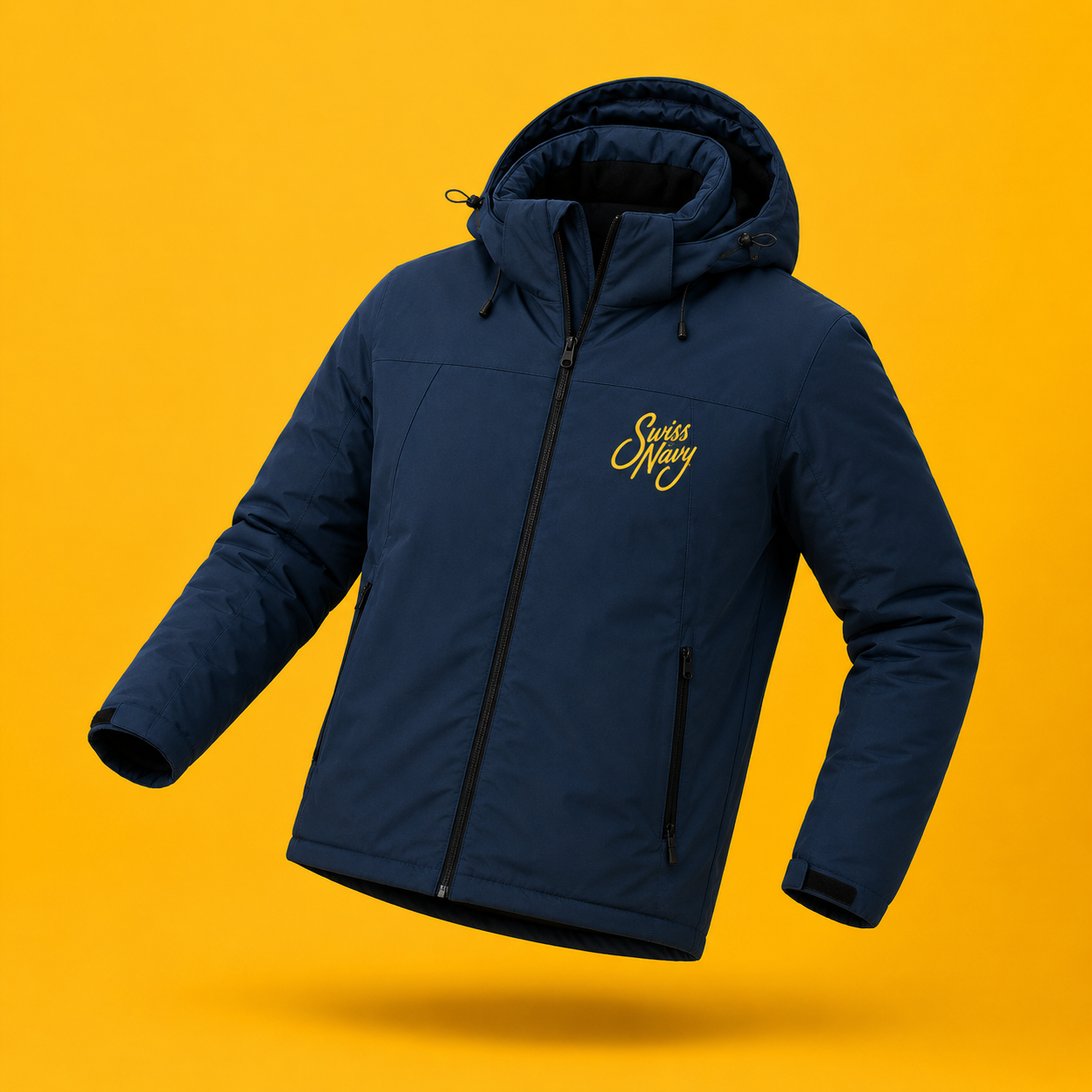Parka Matelassée Unisexe à Capuche Personnalisable