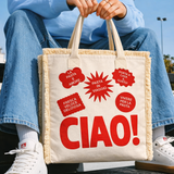 Tote Bag Coton Franges Personnalisable