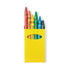 Boîte de Crayons Cire 6 Pièces Carton Personnalisable