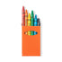 Boîte de Crayons Cire 6 Pièces Carton Personnalisable