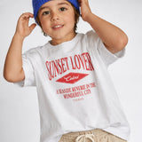 T-Shirt Enfant Blanc Coton Personnalisable