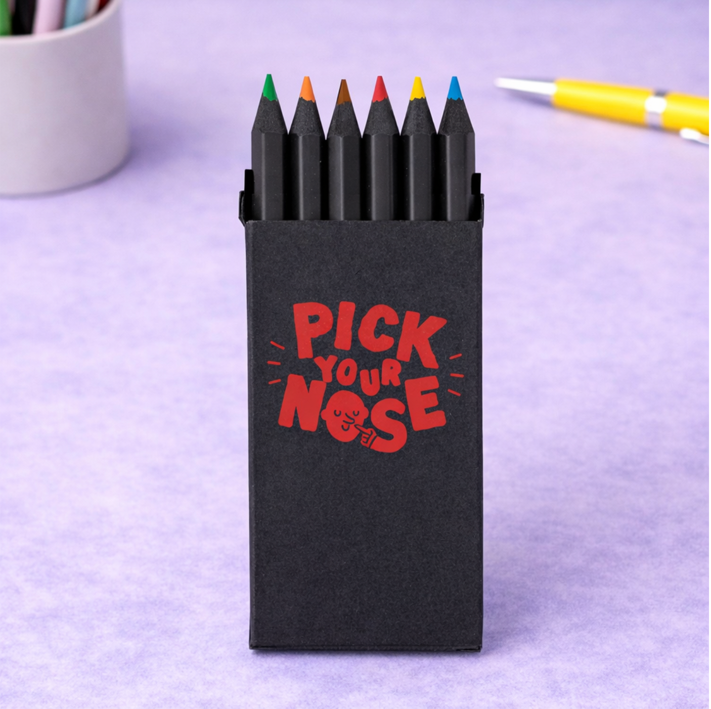 Boîte à Crayons Carton Recyclé Personnalisable