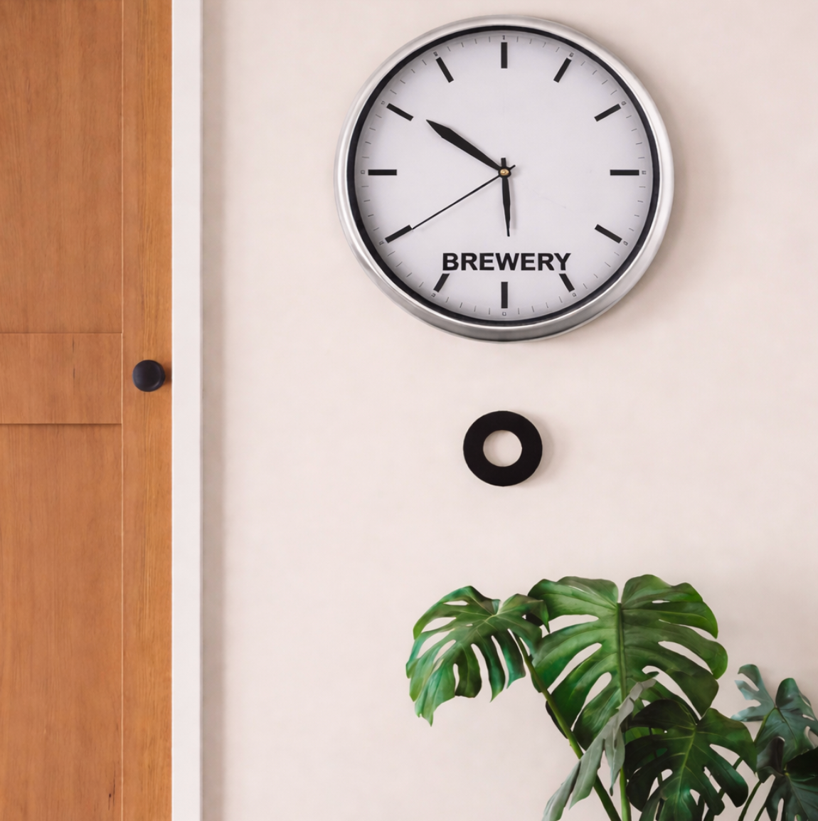 Horloge Murale Aluminium Personnalisable