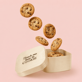 Boîte Carrée Bois Naturel - avec Couvercle Personnalisable