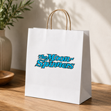 Sac Papier Blanc 32x40cm Personnalisable