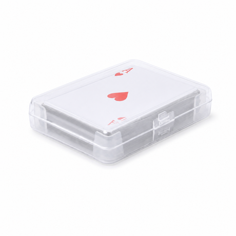 Jeu de Cartes Étui Translucide Personnalisable