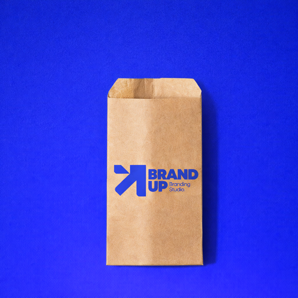 Sac Kraft Recyclé 9x14cm Papier Recyclé Personnalisable
