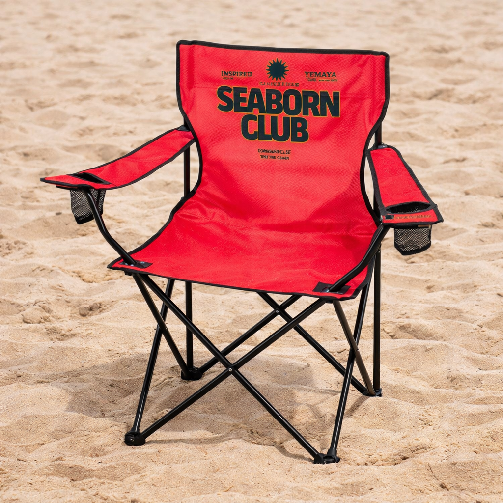 Chaise Pliante Métal 83cm Polyester Personnalisable